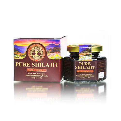 Mumijo Siberiano auténtico y puro de Shilajit, de 3.5 onzas