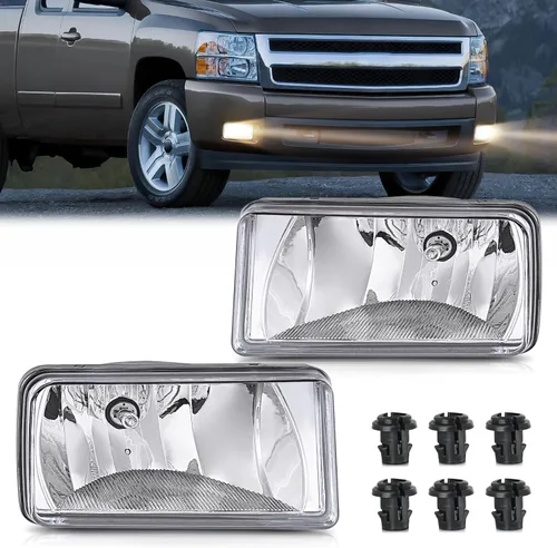 Miniatura 16 de Nilight - Juego de luces antiniebla compatible con Chevy Silverado 1999 2000 2001 2002 1500 2500 2001-2002 3500 Chevy Silverado 2000-2006 Suburban