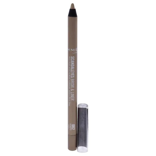 Miniatura 2 de Rimmel Scandaleyes - Kajal impermeable para cejas y delineador, oro hipnótico