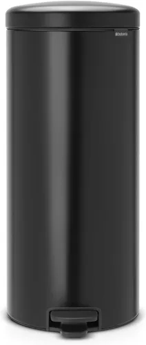 Miniatura 25 de Brabantia NewIcon - Cubo de basura con pedal de cierre suave para cocina, con cubo extraíble, 3.2 galones, azul soñado Azul (Dreamy Blue)
