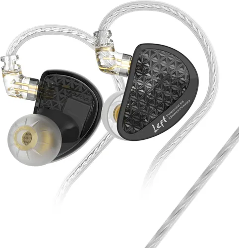 Miniatura 22 de KZ ZSN PRO X - Auriculares con cable, auriculares de monitorización intraurales con controlador doble, sonido claro y auriculares ergonómicos