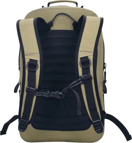 Miniatura 2 de Breakwater Supply™ Mochila impermeable IP68 sumergible con cierres herméticos Para portátil, viajes al aire libre Fogland 25L 20L 15L, 25 L