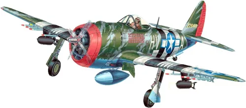 Miniatura 3 de Guillow's P-47D Thunderbolt Modelo Kit