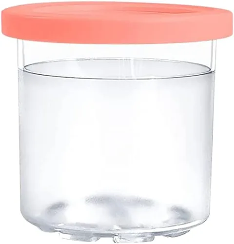 Miniatura 2 de Paquete de 4 pintas de helado de repuesto con tapa, compatible con la máquina de helados Ninja Creami: NC301, NC300, NC299AMZ Series