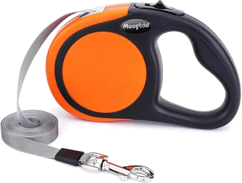 Miniatura 2 de Correa Retráctil para Perros de Servicio Pesado de 16 pies - Correa de Paseo Fuerte y Duradera para Perros de Talla S a L de hasta 45/115 libras