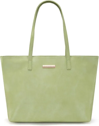 Miniatura 11 de Montana West Bolsos medianos de hombro para mujer con cremallera, bolso ligero de todos los días para trabajo, viaje o compras