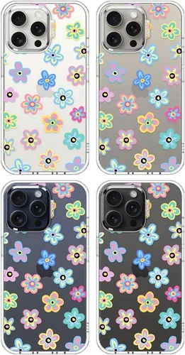 Miniatura 3 de MOSNOVO Funda para iPhone 15 Pro Max, [Buffertech Protección contra Caídas de Grado Militar 6.6ft] [Tecnología Anti Despegado] Funda para Teléfono