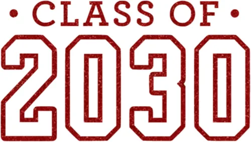 Miniatura 32 de Class of 2030 Iron On Decal, Senior Class Shirt Patch, Heat Transfer, HTV Graphic Tshirt Sticker, DIY Crafts, Pick Size Color, Iron-On Almost Gold
