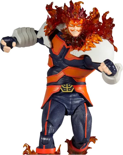 Miniatura 2 de McFarlane Toys - Figura de acción My Hero Academia Endeavor de 7 pulgadas con accesorio base
