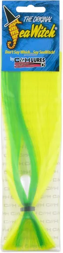 Miniatura 21 de C&H Lures Señuelos de Pesca Sea Witch - Originales Desde 1959, Faldas de Nylon Revelan Cabeza con Peso, 15 Colores, 8 Pesos de Cabeza, Señuelo