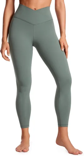 CRZ YOGA Butterluxe - Leggings de entrenamiento con cintura cruzada para mujer, 2528 pulgadas, cintura alta cruzada en V, para gimnasio, atletismo,