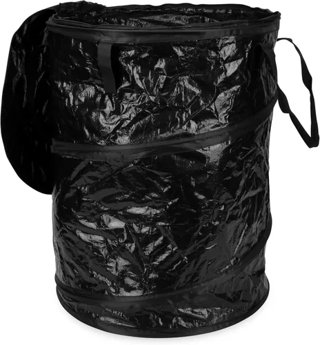 Miniatura 3 de Camco Contenedor utilitario desplegable – Úselo como bote de basura plegable cuando acampas – Capacidad para bolsas de basura de 30 galones