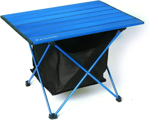Miniatura 27 de ROCK CLOUD Mesa de campamento portátil de aluminio ultraligera, mesa de playa plegable para camping, senderismo, mochileros, picnic al aire libre