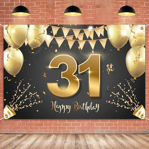 Miniatura 10 de HAMIGAR Fondo de pancarta de feliz cumpleaños número 10 de 6 x 4 pies, decoraciones de cumpleaños de 10 años, suministros de fiesta para niñas