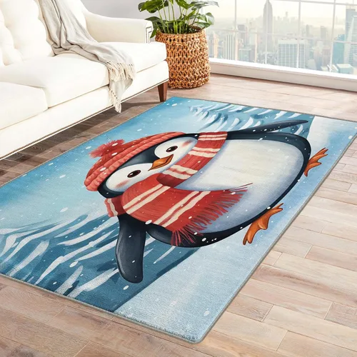 Miniatura 11 de Alfombra de águila calva de 2 x 3 pies, alfombra de águila, alfombra de pájaros para entrada, sala de estar, dormitorio, alfombra de águila calva