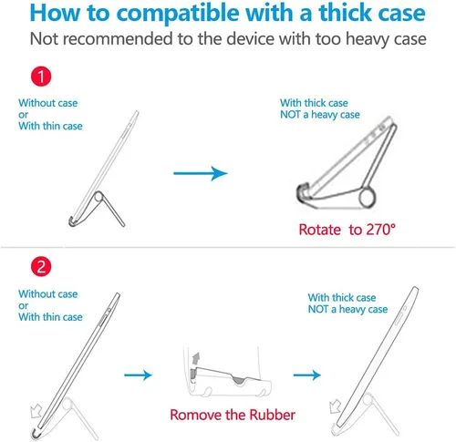 Miniatura 6 de 4 soportes de teléfono móvil ajustables para escritorio compatibles con iPhone 14 13 12 11 8 Pro Max SE XS XR Plus Samsung Galaxy Note20 S20 S10 S9