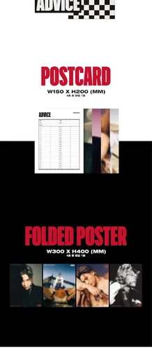 Miniatura 5 de Shinee Taemin Advice 3rd Mini Album 1p Folding Poster On Pack+72p PhotoBook+12p Lyrics Paper+1p PhotoCard+1p PostCard+Tracking Sealed