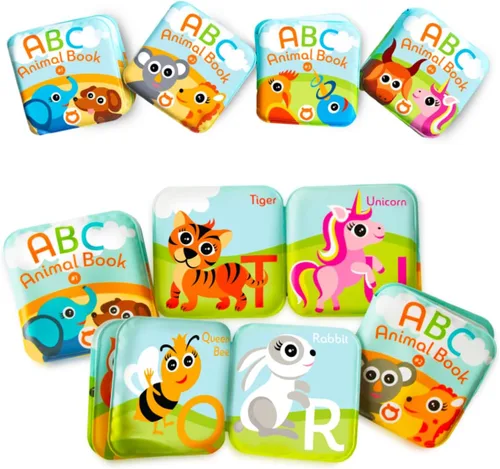 Miniatura 2 de Libros flotantes de baño para bebés. Juguetes de baño de aprendizaje para niños. Juguetes de baño impermeables para niños. Juguetes de baño