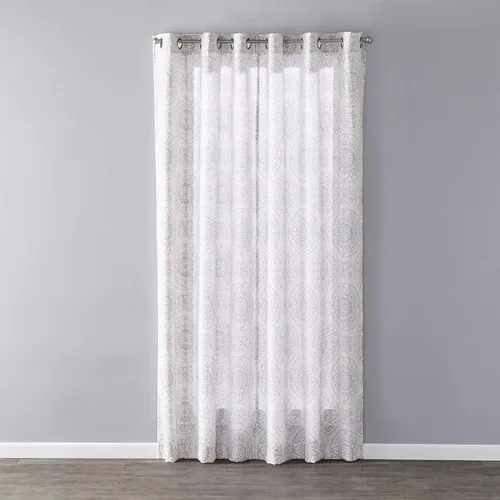 Miniatura 3 de SKL Home SUNSAFE Kali Panel de filtrado de luz, 40 x 95 pulgadas, gris paloma