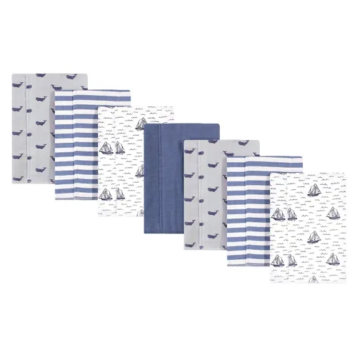 Miniatura 286 de Hudson Baby - Paños unisex de franela de algodón para bebé, bosque, talla única
