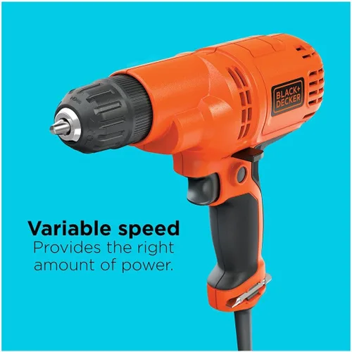 Miniatura 4 de Taladro Black & Decker DR260C 5.2-Amp, 3/8 pulgadas