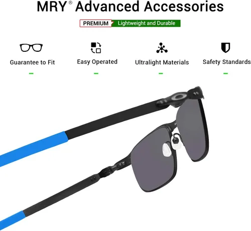 Miniatura 6 de Mryok Orejeras de repuesto para gafas Oakley Tincup - Opciones