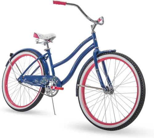 Miniatura 18 de Huffy Cruiser Bike, Fairmont or Woodhaven Model, 20/24/26 Inch Sizes, Perfect for Casual Rides, Ergonomic Design, Rear Rack and Basket on Woodhaven