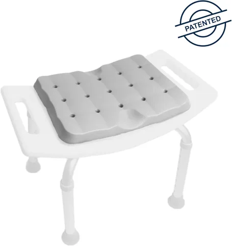 Miniatura 2 de KMINA Cojín de asiento de ducha, espuma impermeable ligera y antideslizante, almohadillas para rodillas para jardinería, patentado, fabricado