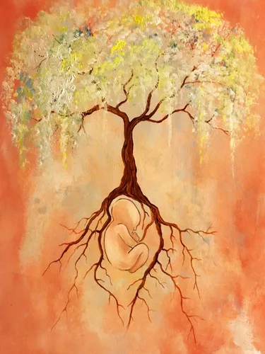 Buyartforless árbol de la vida por Ed Capeau Giclee Art Painting Reproducción POD