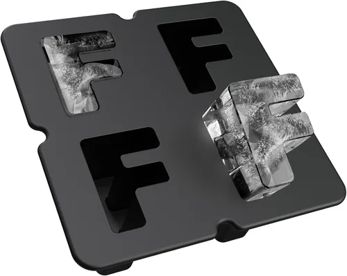 Miniatura 29 de Molde personalizado para cubitos de hielo Letra N - Molde de hielo de silicona con letras para moldes de cubitos de hielo personalizados y moldes