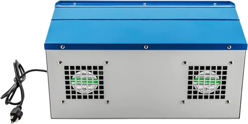 Miniatura 5 de Máquina pulidora de joyas de 500 W, máquina pulidora de pulir joyas/piezas de metal colector de polvo con mesa ligera, pulidor de joyería adecuado