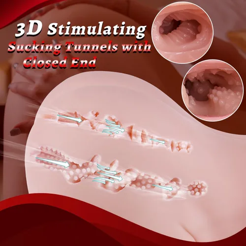 Miniatura 5 de Hipgaga Muñeca Sexual Masculina Masturbador Realista Muñeca de Coño de Bolsillo Juguetes para Adultos, 36.6 Lb Muñecas Sexuales de Tamaño Completo