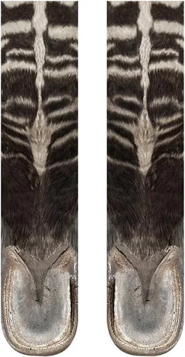 Miniatura 2 de Calcetines con diseños divertidos de animal en 3D, diseño de gato loco, tigre, pata de perro, calcetines novedosos, regalos de broma