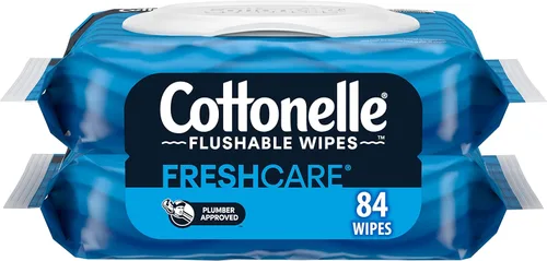 Miniatura 9 de Cottonelle Fresh Care Toallitas Biodegradables, Paquete de Viaje, 12 Paquetes de Viaje de 10 Paños Cada Uno (120 Unidades)