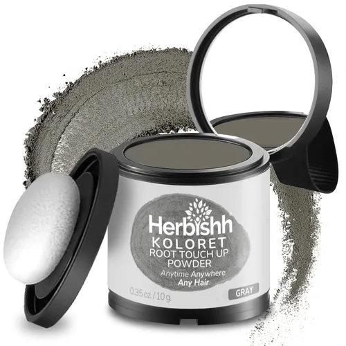 Miniatura 17 de Koloret - Polvo de retoque de raíz, polvo negro natural para mujeres y hombres, cobertura instantánea de raíces para cobertura de canas, corrector
