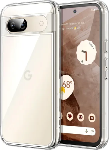 Miniatura 11 de JETech Funda para Google Pixel 7a de 6.1 pulgadas 2023, no se pone amarillenta, a prueba de golpes, funda protectora para teléfono, parte trasera