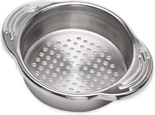 Colador de lata de alimentos de acero inoxidable, colador de prensa, tamiz de atún prensa escurridor de aceite, para atún enlatado