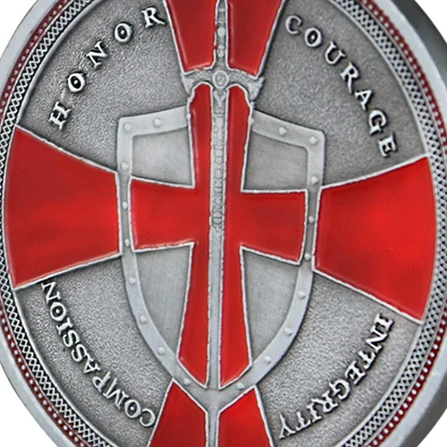 Miniatura 4 de AtSKnSK Moneda de desafío de los caballeros templarios