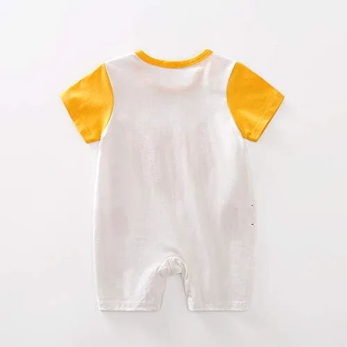 Miniatura 2 de Yierying - Mono de verano para bebés y niñas, 100 % algodón, diseño de mameluco