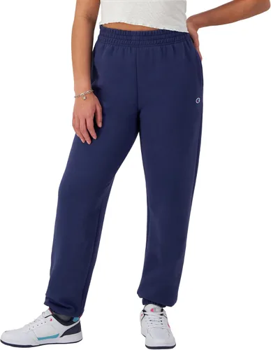 Champion Pantalones deportivos para mujer, Powerblend, forro polar, pantalones deportivos tipo boyfriend para mujer, 29 pulgadas