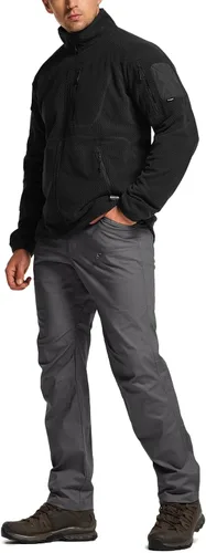 Miniatura 149 de CQR – Pantalones tácticos elásticos tipo cargo para hombre, resistentes al agua, de tela ripstop (antidesgarros), ligeros, ideales para uso diario