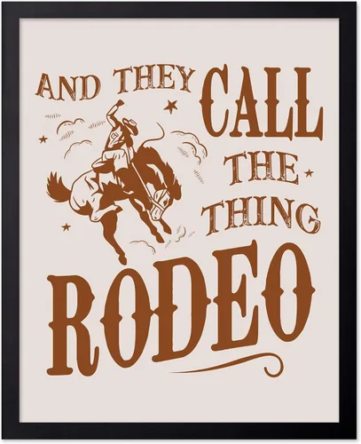 Miniatura 65 de Poster Master Póster de You've Yeed Your Last Haw - Impresión retro de vaquero marrón - Arte occidental - Arte moderno - Arte del salvaje oeste