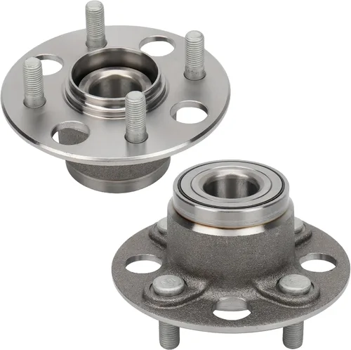 Miniatura 7 de 512174 Buje y cojinete de rueda trasera izquierda/derecha para Honda Civic 2001 02 03 04 05 DX GX HX LX (4 lengüetas sin ABS)