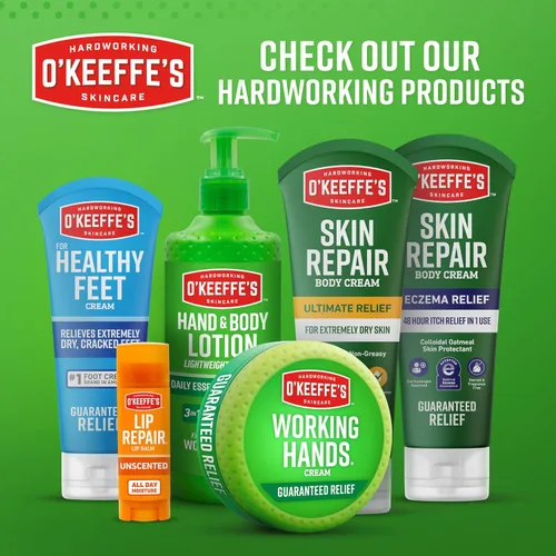 Miniatura 9 de O'Keeffe's Crema para Alivio del Dolor de Manos Trabajadoras Protector de Piel con 4% de Lidocaína y Aceite de Menta Refrescante para Alivio