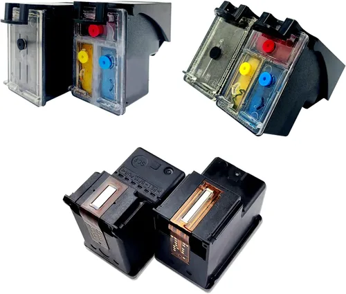 Miniatura 3 de Cartuchos de tinta Ciss 65XL y botellas de repuesto de tinta compatibles con HP Deskjet 3700 3758 3720 3730 3732 2600 2625 2628 2635 2655 2680 3772