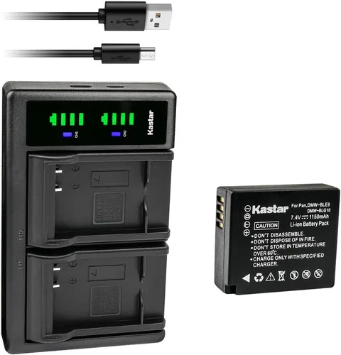 Miniatura 8 de Kastar Cargador de batería USB LTD2 para batería BP-DC15, cargador BC-DC15, D-Lux tipo 109, D-Lux 7, D-Lux 8, cámaras digitales C-Lux