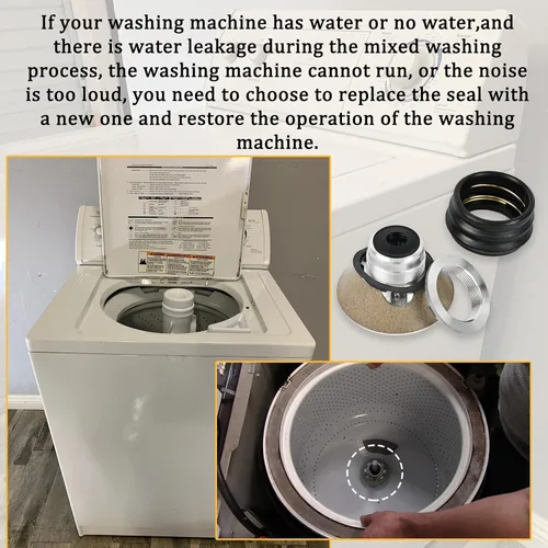 Miniatura 3 de 6-2095720 Kit de Reparación de Vástago y Sello de Tina de Lavadora Compatible con Whirlpool Maytag Repuesto AP4390013 PS2351899 Incluye Conjunto