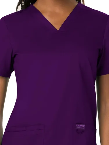Miniatura 3 de Workwear Revolution Mujeres Scrubs Top V-cuello WW620