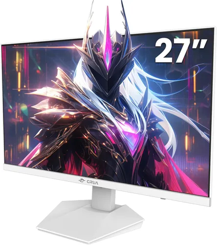 Miniatura 2 de CRUA Monitor para juegos de 27 pulgadas y 240 Hz, pantalla IPS QHD 2560 x 1440, AMD FreeSync, 120% sRGB, altavoces integrados, filtro de luz azul