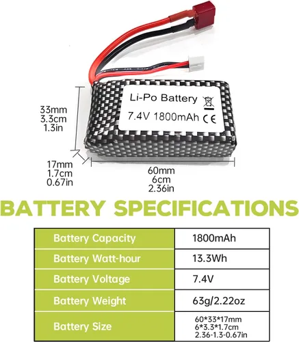 Miniatura 5 de sea jump Batería de litio de alta velocidad para WLTOYS A959-B A969-B A979-B K929-B 144001 RC batería de repuesto para vehículos todoterreno de alta